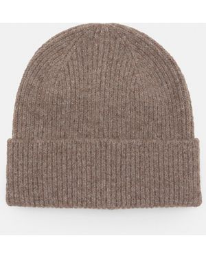 Pull&Bear Knit Beanie - Brown