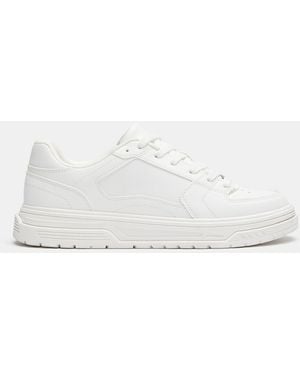 Pull&Bear Basic Trainers - White