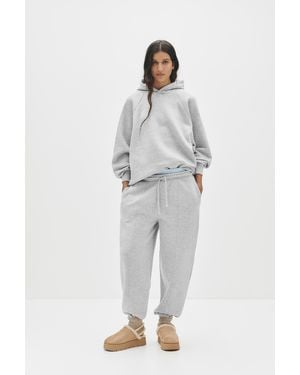 Pull&Bear Cuffed Tracksuit Bottoms - Grey