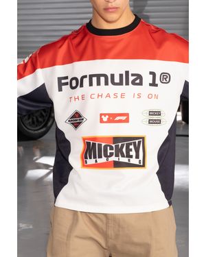 Pull&Bear Disney X F1 Langarmshirt - Mehrfarbig