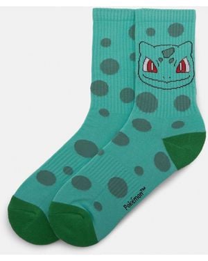 Pull&Bear Pokémon Bulbasaur Socks - Green