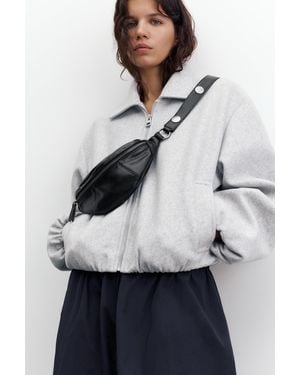 Pull&Bear Studded Belt Bag - Grey