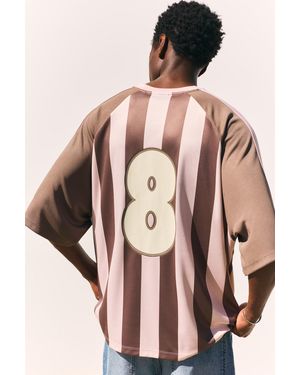Pull&Bear Amsterdam Striped T-Shirt - Pink