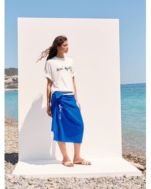 Pull&Bear Henri Matisse T-Shirt - Blue