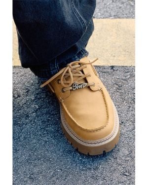 Pull&Bear Stwd Chunky Boat Shoes - Multicolour