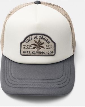 Pull&Bear Café De Origen Trucker Cap - Grey