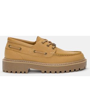 Pull&Bear Stwd Bootsschuhe Mit Volumensohle - Mehrfarbig
