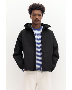 Pull&Bear Lightweight Stwd Raincoat - Blue