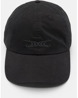 Pull&Bear Cap With Embroidery - Black