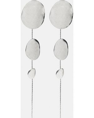 Pull&Bear Circle Cascade Earrings - Metallic