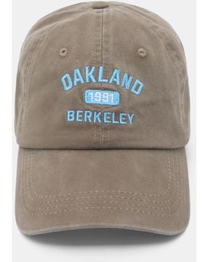 Pull&Bear Oakland Embroidered Cap - Multicolour