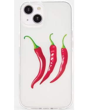 Pull&Bear Iphone-Hülle Mit Chilischoten - Weiß