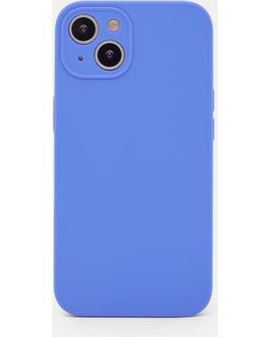 Pull&Bear Basic Rubber Iphone Case - Blue