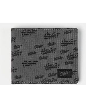 Pull&Bear Nylon Stwd Wallet - Grey