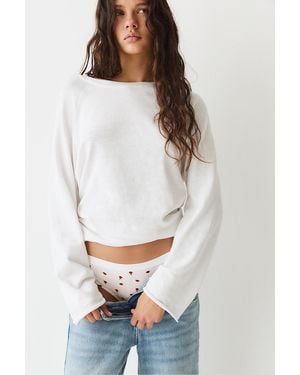 Pull&Bear 3Er-Pack Tangas Mit Rosen - Blau