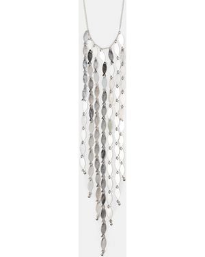 Pull&Bear Fish Waterfall Necklace - White