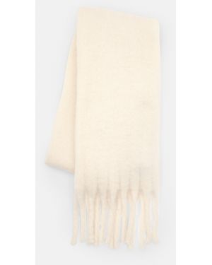 Pull&Bear Maxi Mohair-Effect Scarf - Natural