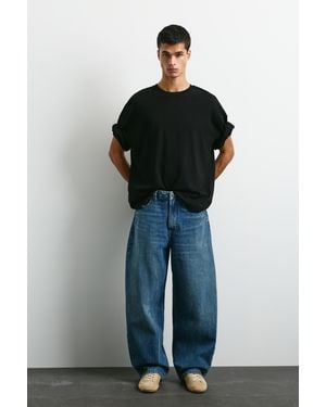 Pull&Bear Balloon-Fit Baggy Jeans - Multicolour