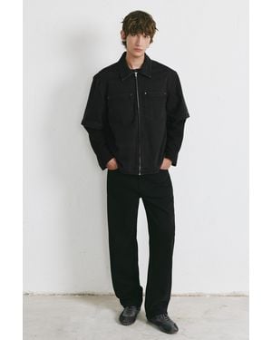 Pull&Bear Baggy-Jeans - Schwarz