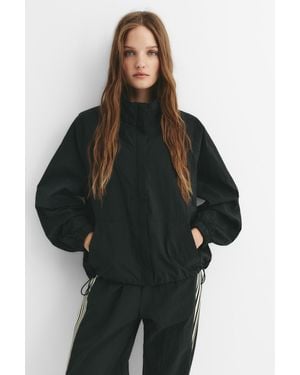 Pull&Bear Leichte Stwd-Jacke - Schwarz