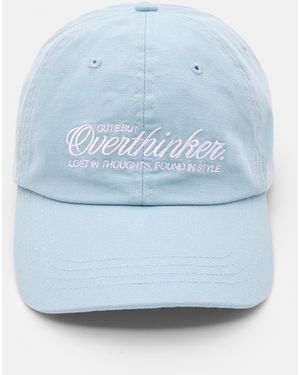 Pull&Bear Overthinker Cap - Blue