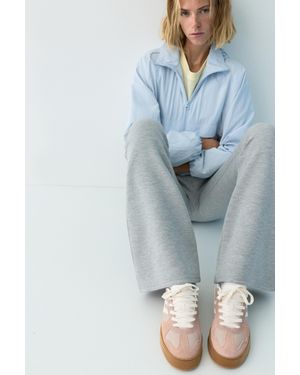 Pull&Bear Chunky Retro Trainers - Pink