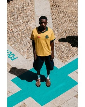 Pull&Bear Fifa World Cup 26 Brazil Polo Shirt - Yellow