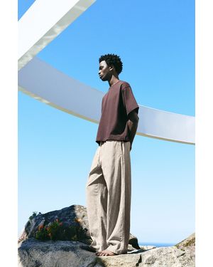 Pull&Bear Rustic Jogger Trousers - Blue