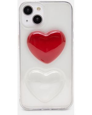 Pull&Bear Iphone-Hülle Herzen - Weiß