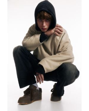 Pull&Bear Stwd Skate Trainers - Black