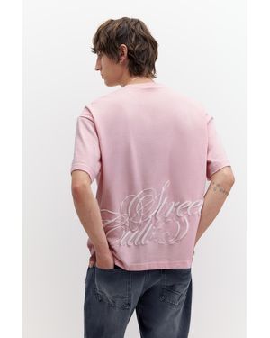 Pull&Bear Stwd T-Shirt - Grey