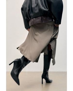 Pull&Bear High-Heel Boots - Black