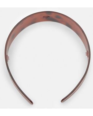 Pull&Bear Rigid Tortoiseshell-Effect Headband - Multicolour