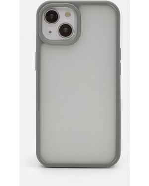 Pull&Bear Iphone-Hülle Mit Kontrast - Grau