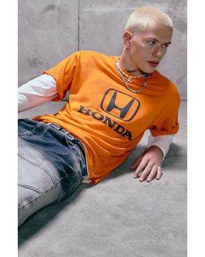Pull&Bear Honda T-Shirt - Orange