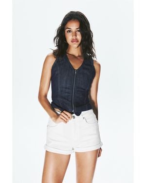 Pull&Bear Denim Shorts - White