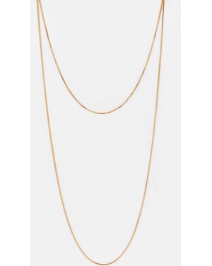 Pull&Bear Double Necklace - White