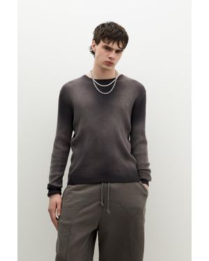 Pull&Bear Fitted Stwd Jumper - Grey