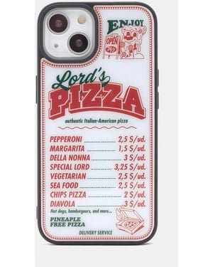 Pull&Bear Pizzeria Menu Iphone Case - White