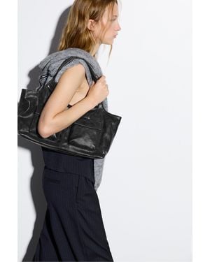 Pull&Bear Shopper-Tasche Mit Mehreren Taschen - Schwarz