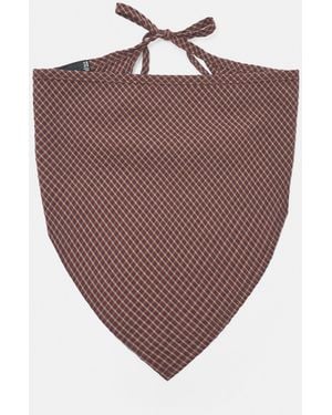 Pull&Bear Tuch Mit Karomuster - Lila