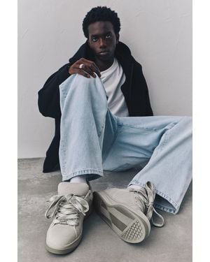 Pull&Bear Stwd Skate Trainers - Blue