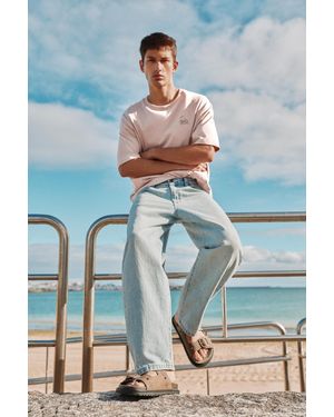 Pull&Bear Studded Buckle Sandals - Blue