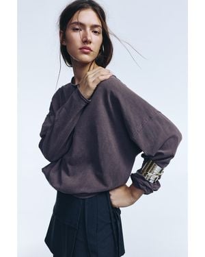 Pull&Bear Crossed Bar Arm Cuff - Blue
