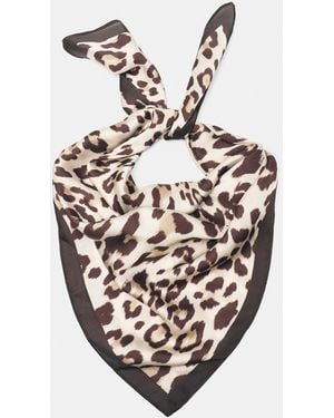 Pull&Bear Bandana Mit Leopardenmuster - Weiß