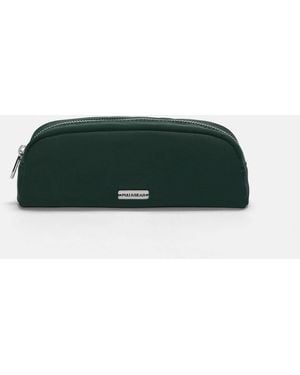 Pull&Bear Nylon Pencil Case - Green