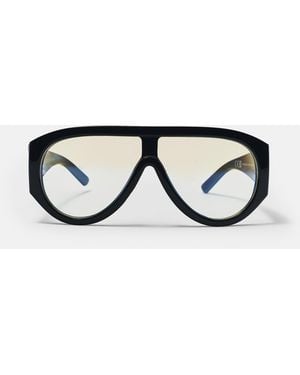 Pull&Bear Light Filter Aviator Glasses - Black