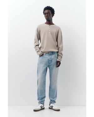 Pull&Bear Slim Fit Jeans - Blue