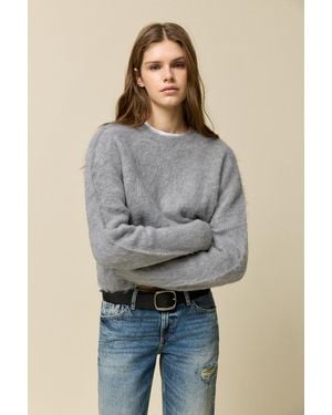 Pull&Bear Soft-Touch Knit Jumper - Grey