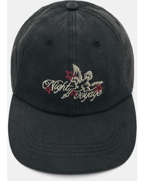 Pull&Bear Embroidered Cap - Black